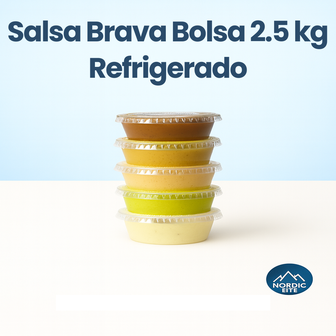 Salsa Brava Bolsa 2.5 kg – Refrigerado