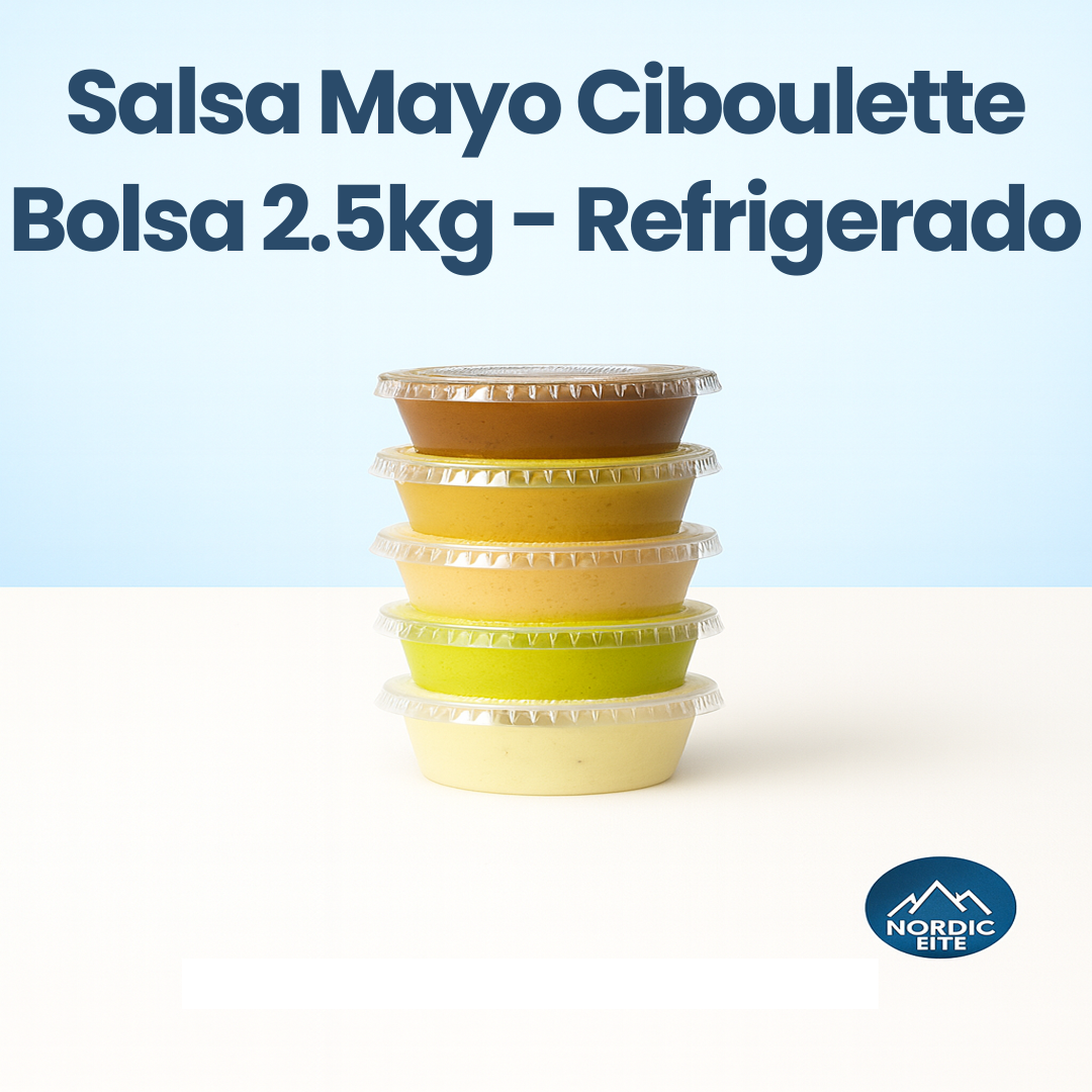 Salsa Mayo Ciboulette Bolsa 2.5 kg – Refrigerado