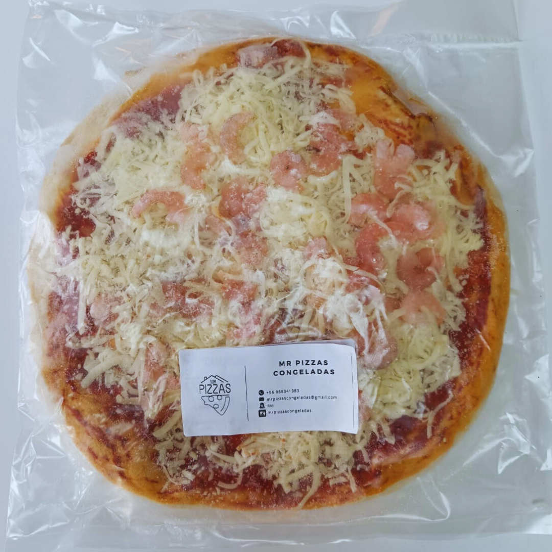 Pack 10 Pizzas Congeladas 30 cm artesanales.