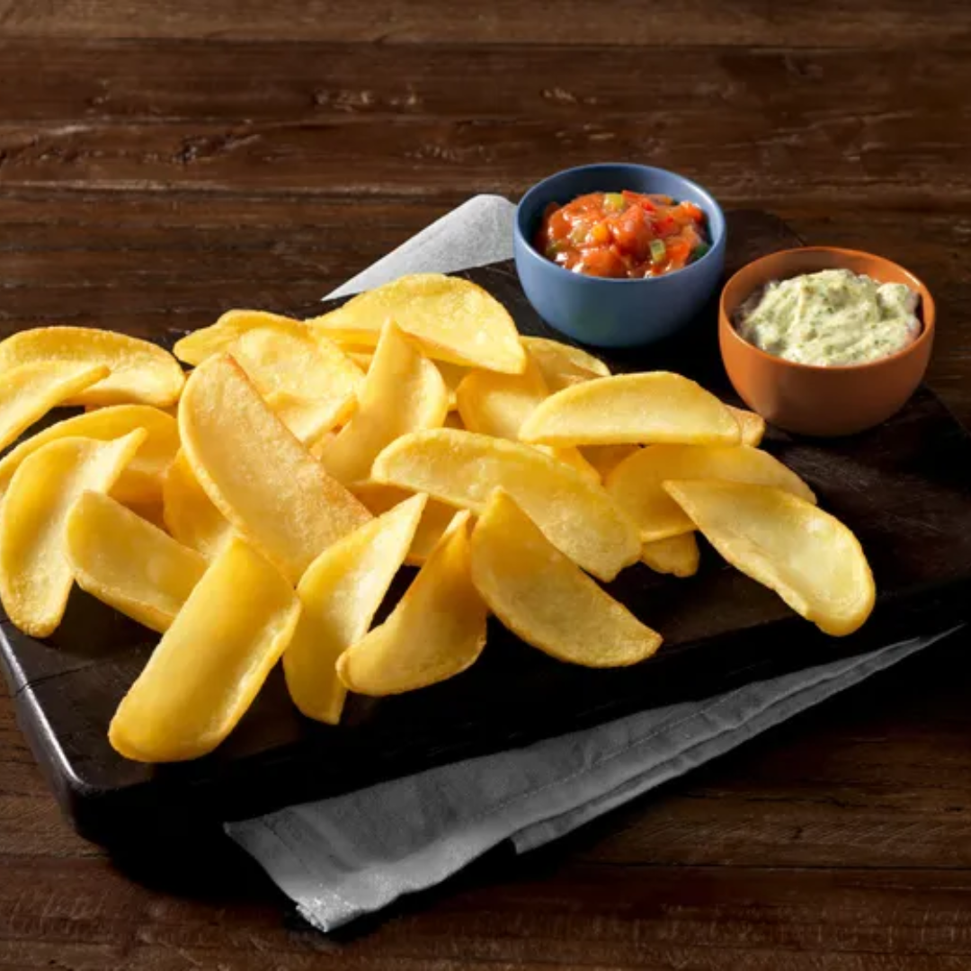 Caja Papas Prefritas Scoops 12.5 kg