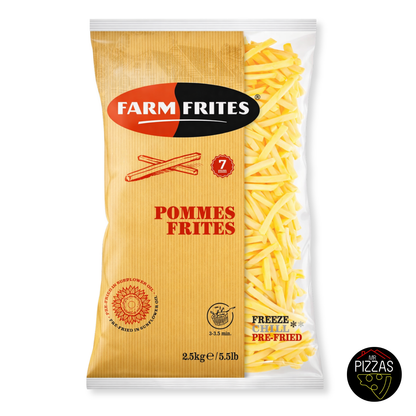 Caja Papas Prefritas Regular 10 mm 12 kg