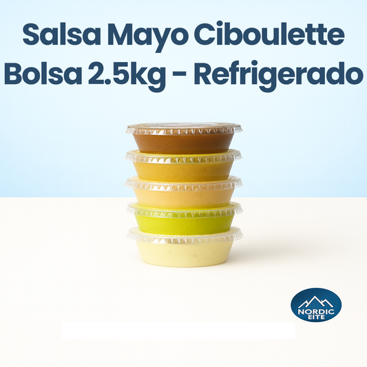 Salsa Mayo Ciboulette Bolsa 2.5 kg – Refrigerado