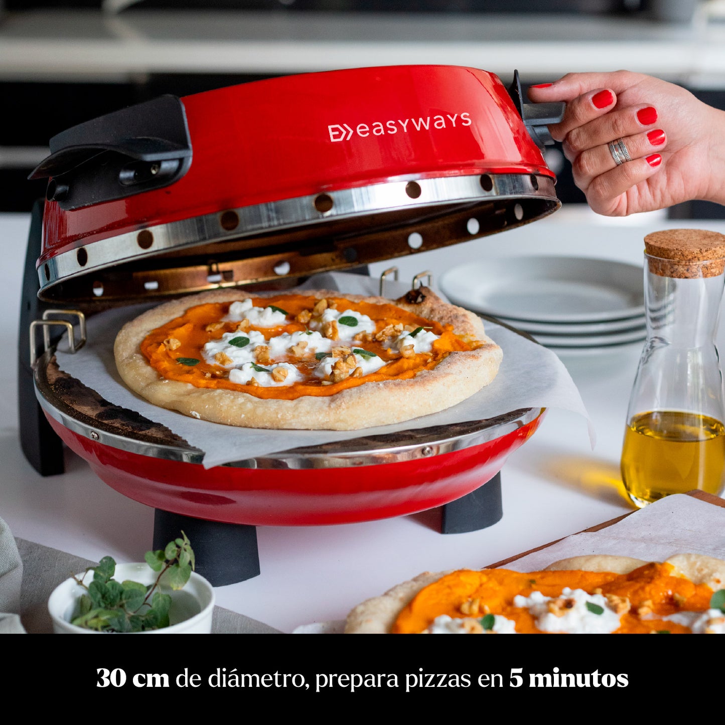 Horno para Pizza Electrico Pizza Oven EasyWays