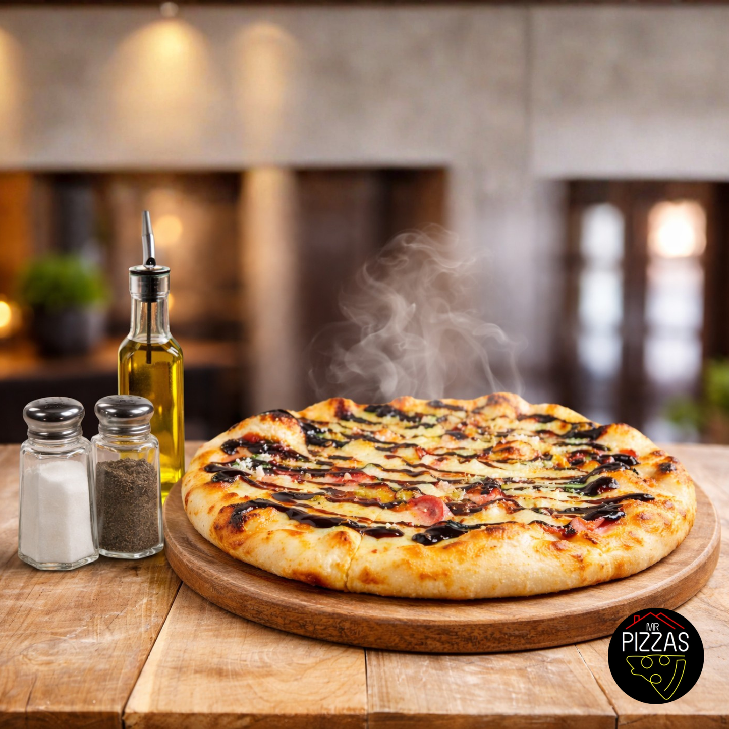 Pizza Congelada Texmex Pimiento - 30 cm