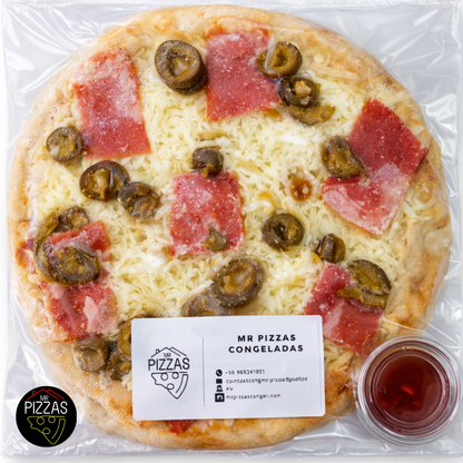 Pizza Congelada Texmex Jalapeño - 30 cm