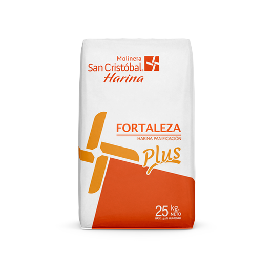 Harina Para Pizza Fortaleza Plus 25 kg