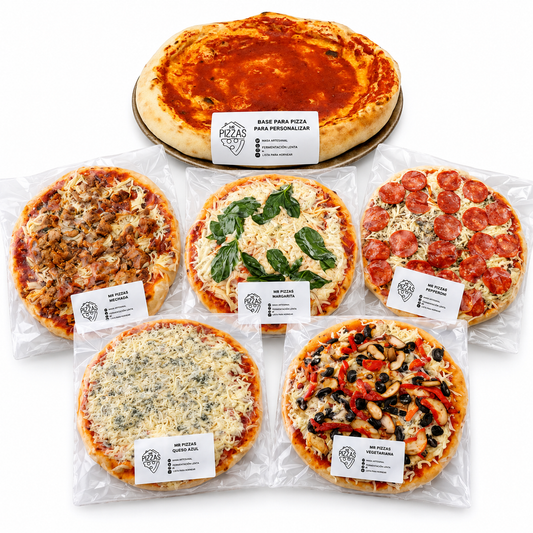 Pack Cyber 10 Pizzas Congeladas 30 cm  | Despacho express