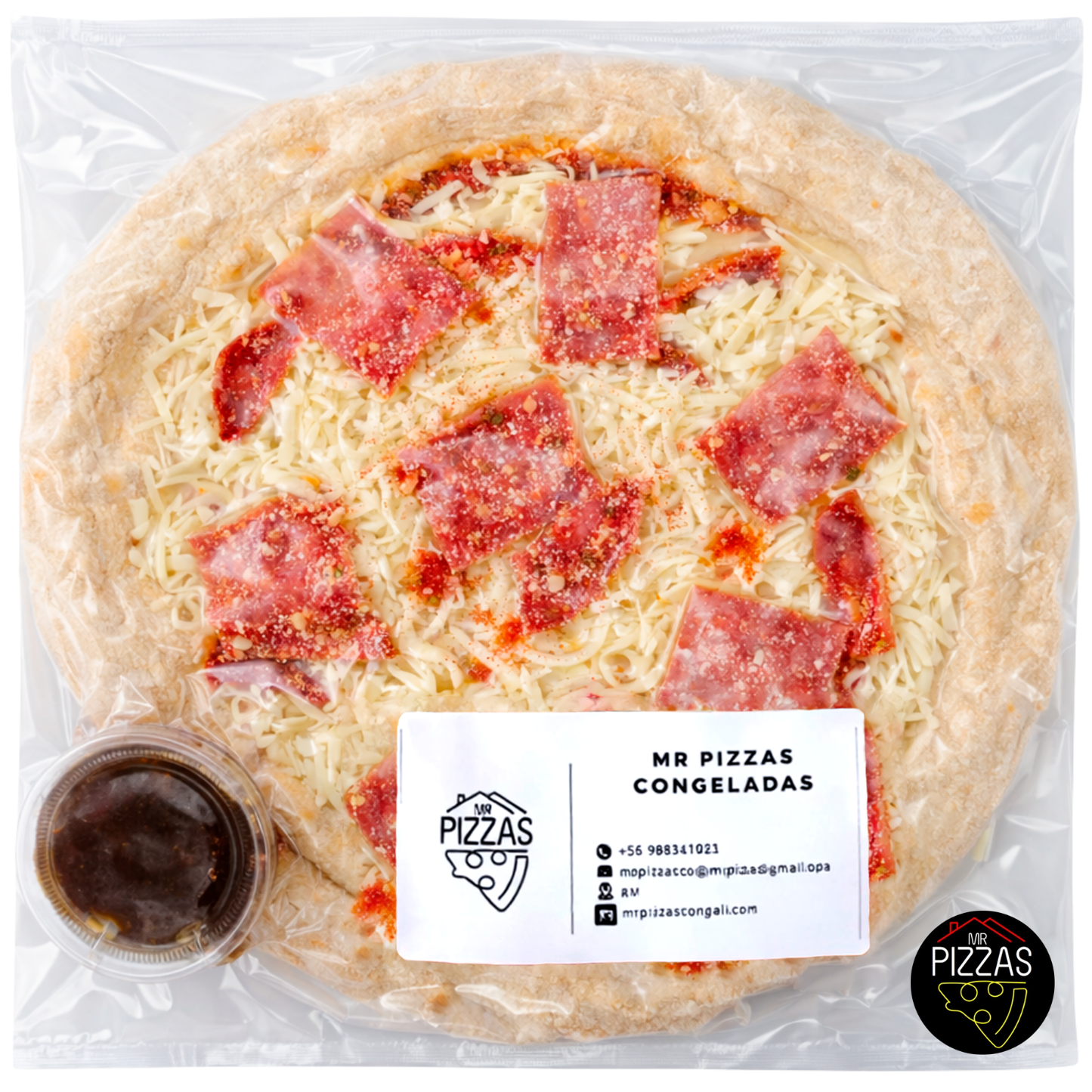 Pizza Congelada Texmex Pimiento - 30 cm