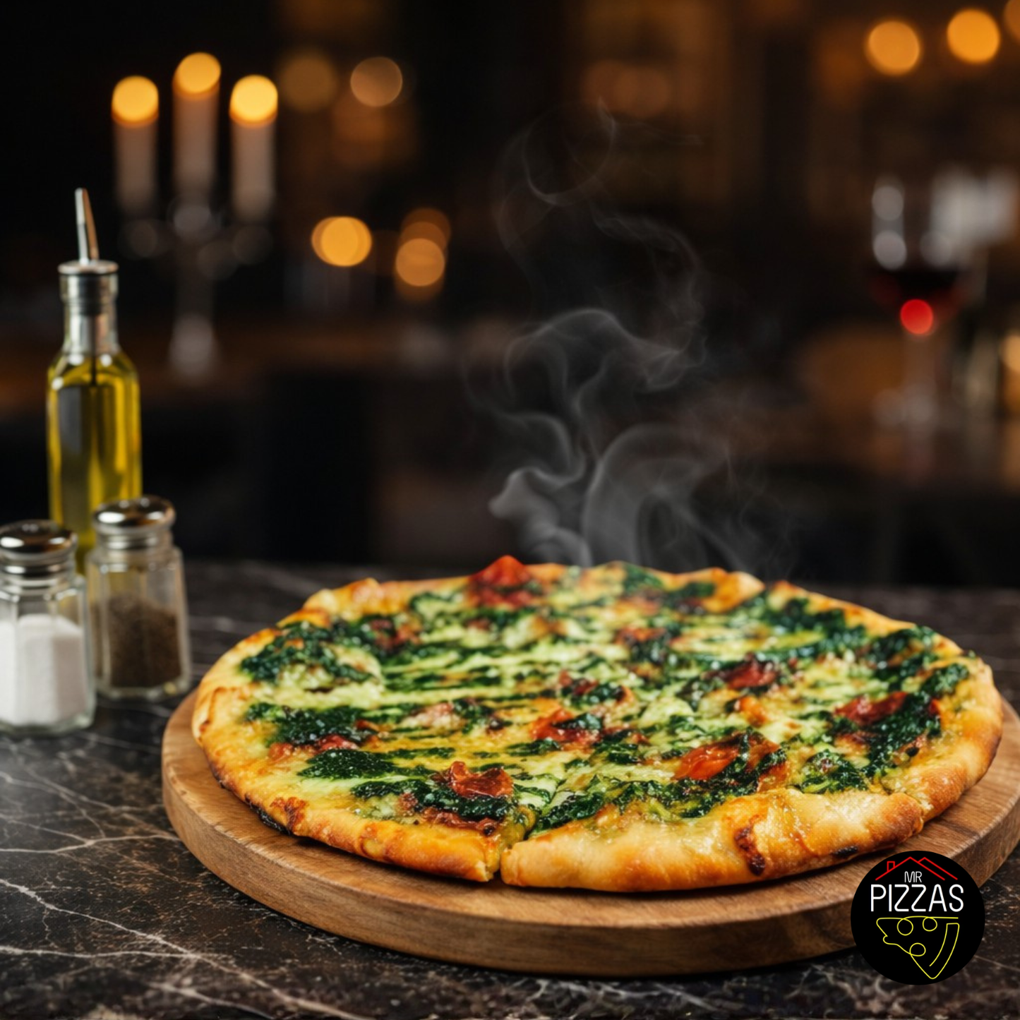 Pizza Congelada Pesto  - 30 cm